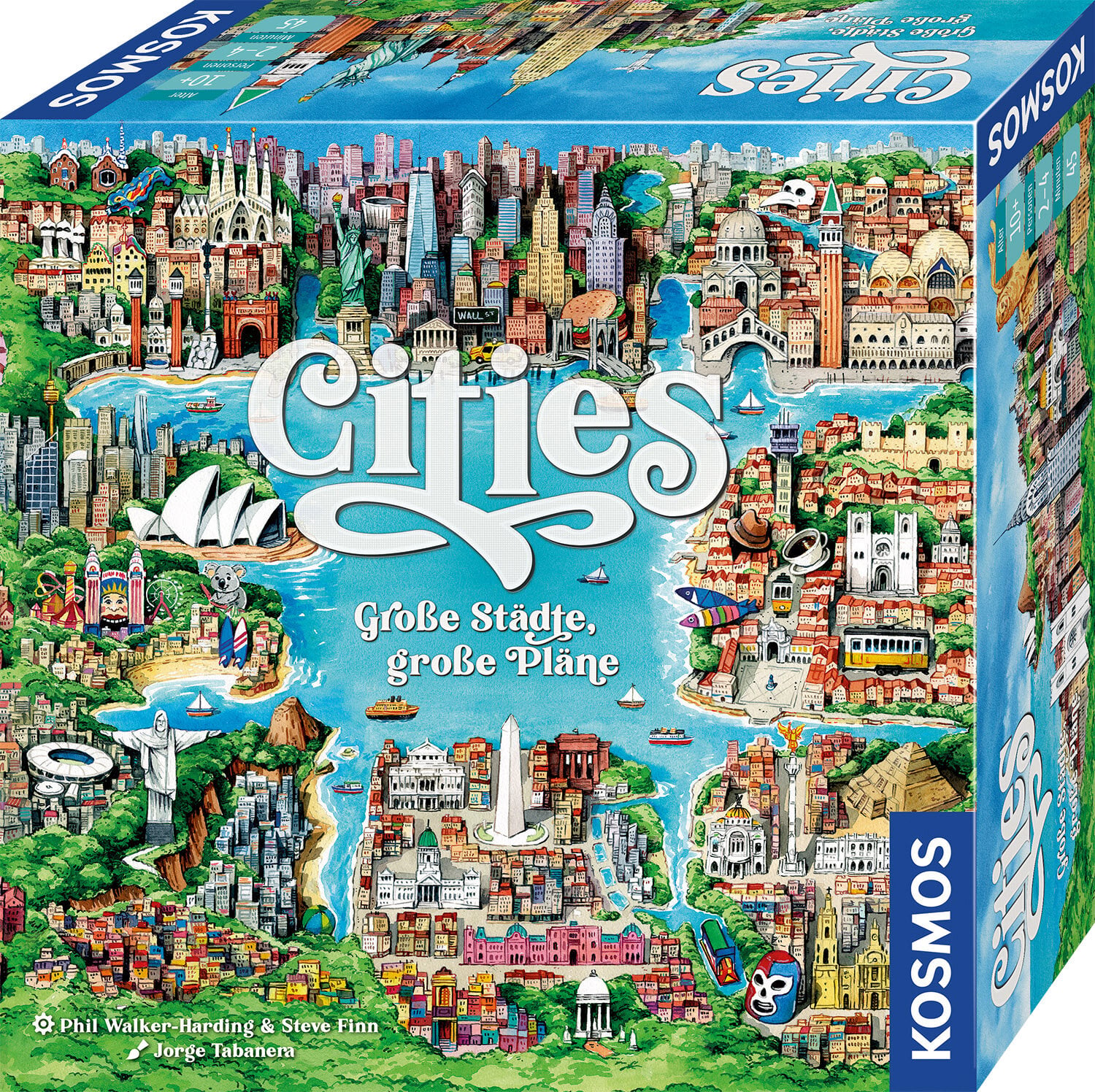 Spielschachtel-Cover von Cities