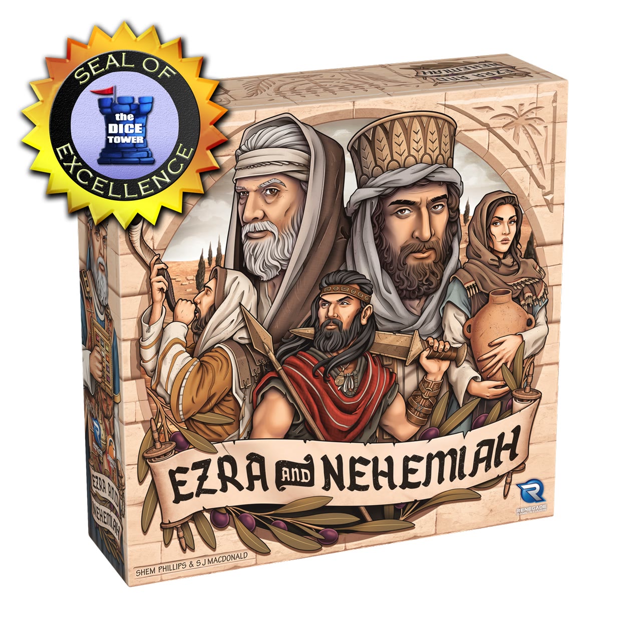 Spielschachtel-Cover von Ezra & Nehemiah