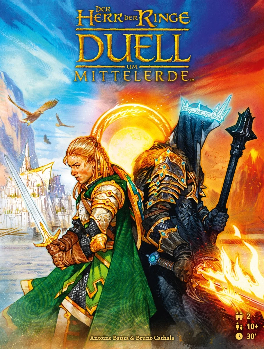 Spielschachtel-Cover von Herr der Ringe – Duell um Mittelerde