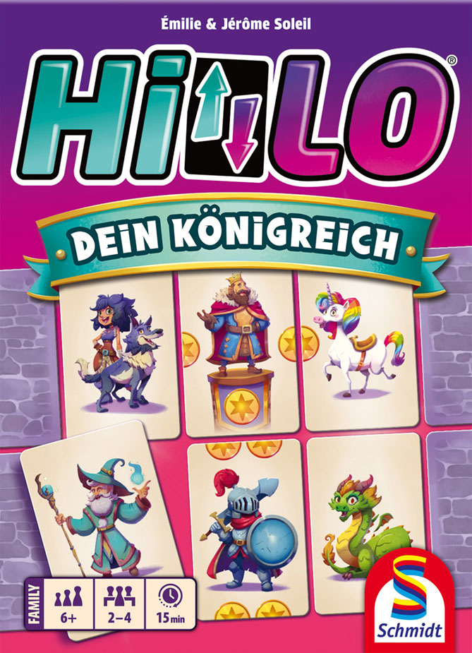 Spielschachtel-Cover von Hilo – Dein Königreich