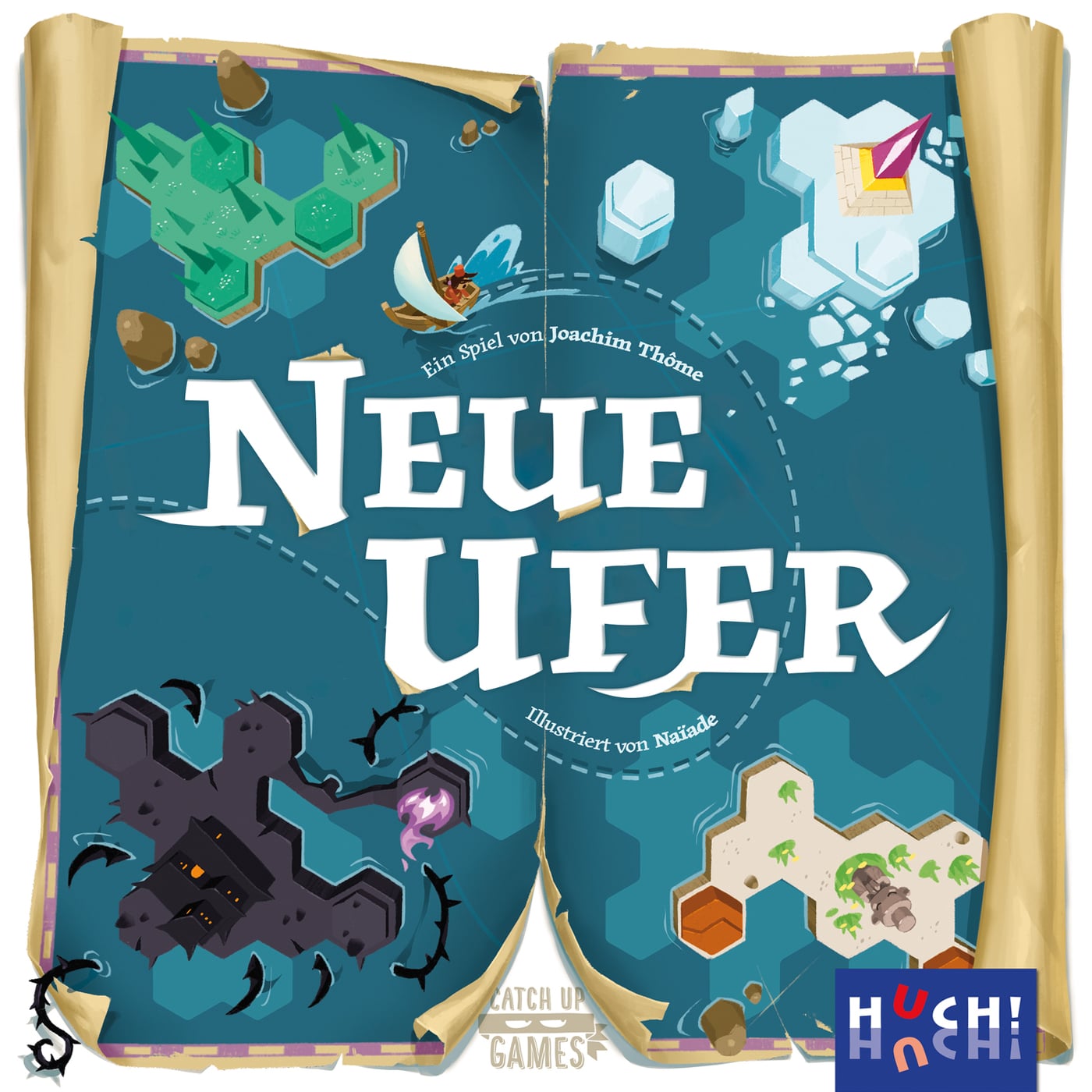 Spielschachtel-Cover von Neue Ufer