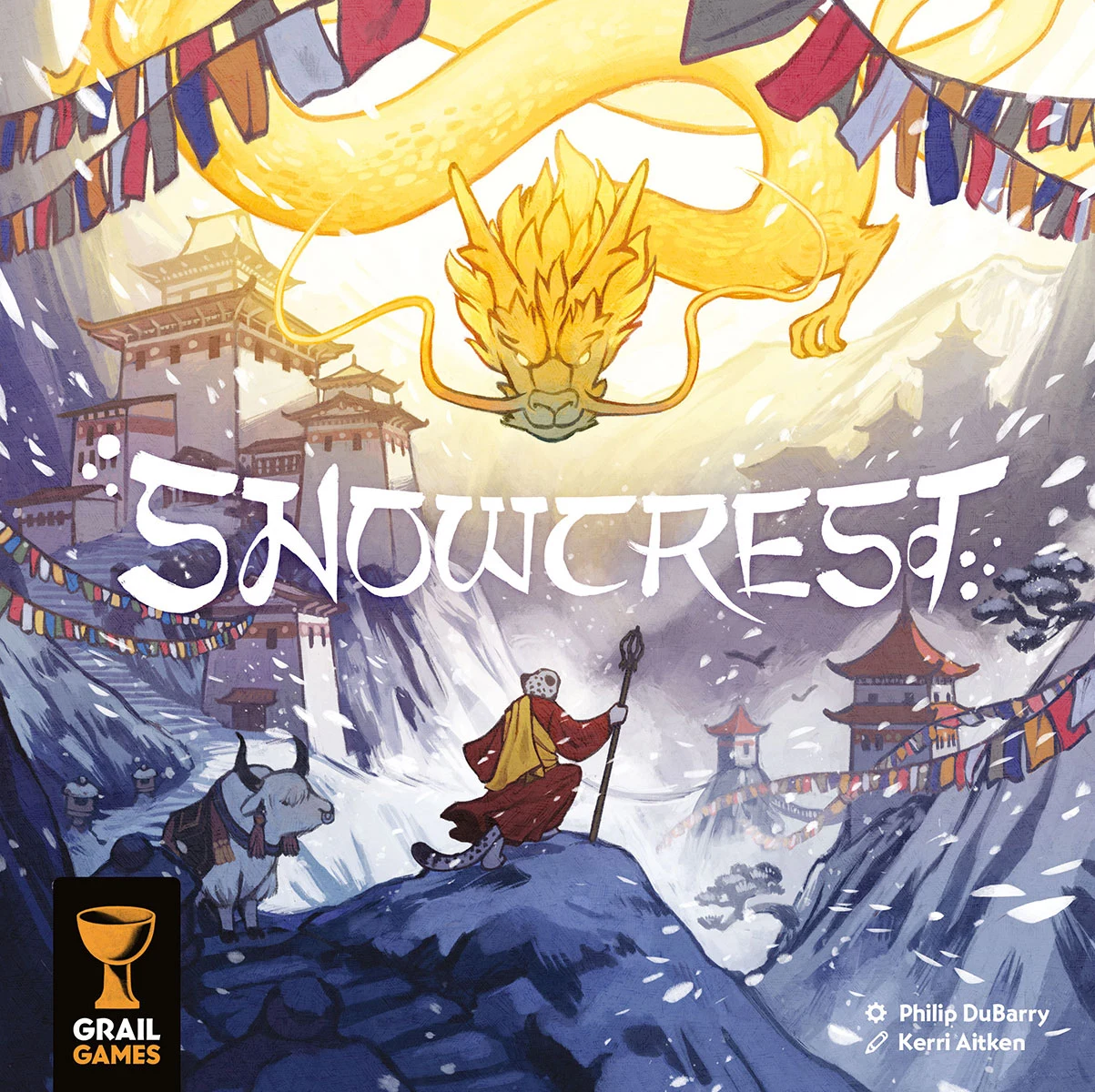Spielschachtel-Cover von Snow Quest