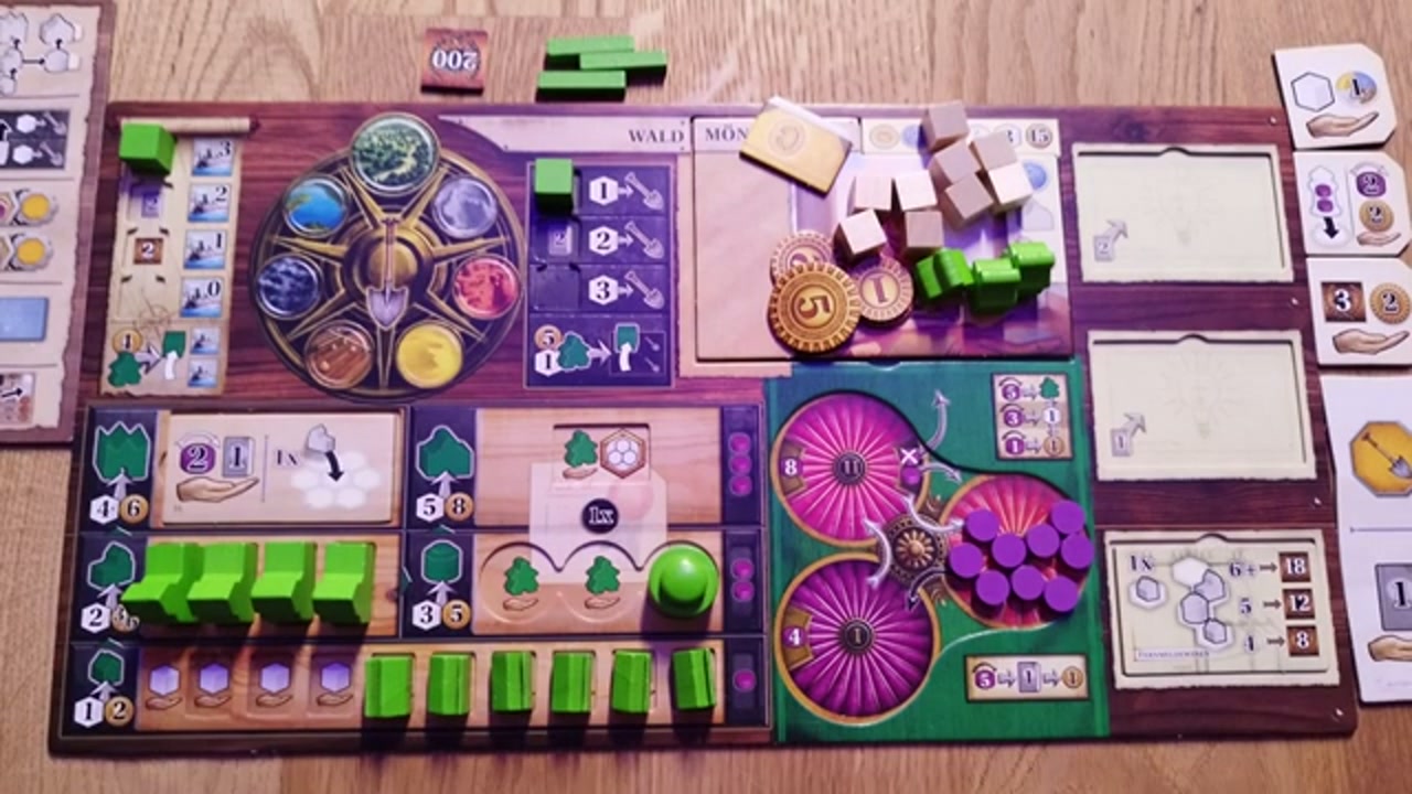 Age of Innovation – Szenenbild aus dem Brettspiel-Teddy-Video