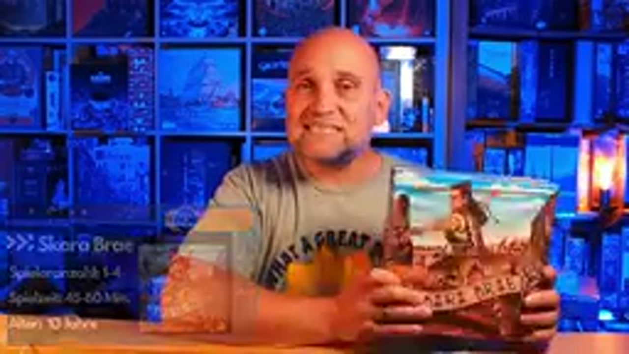 Skara Brae – Szenenbild aus dem Brettspiel-Teddy-Video