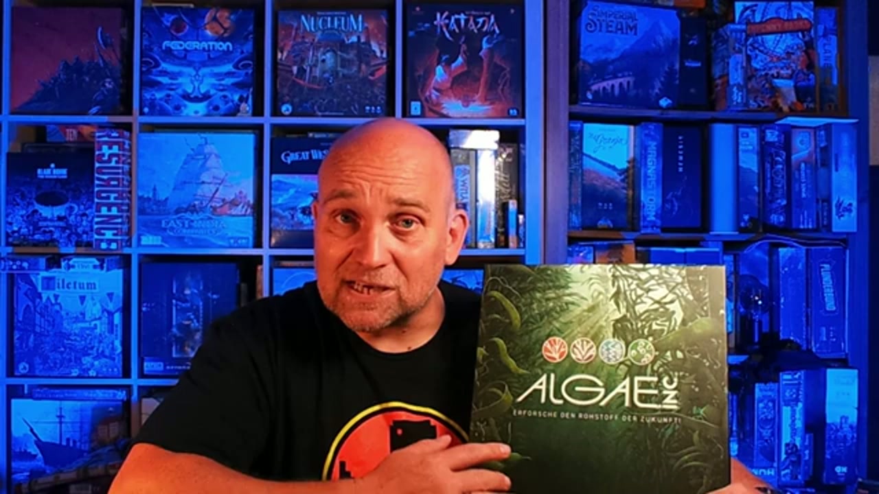 Algae Inc – Szenenbild aus dem Brettspiel-Teddy-Video