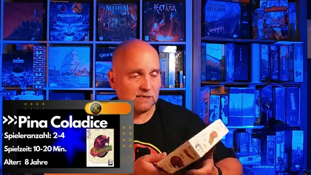 Pina Coladice Brettspiel Rezension Video-Still