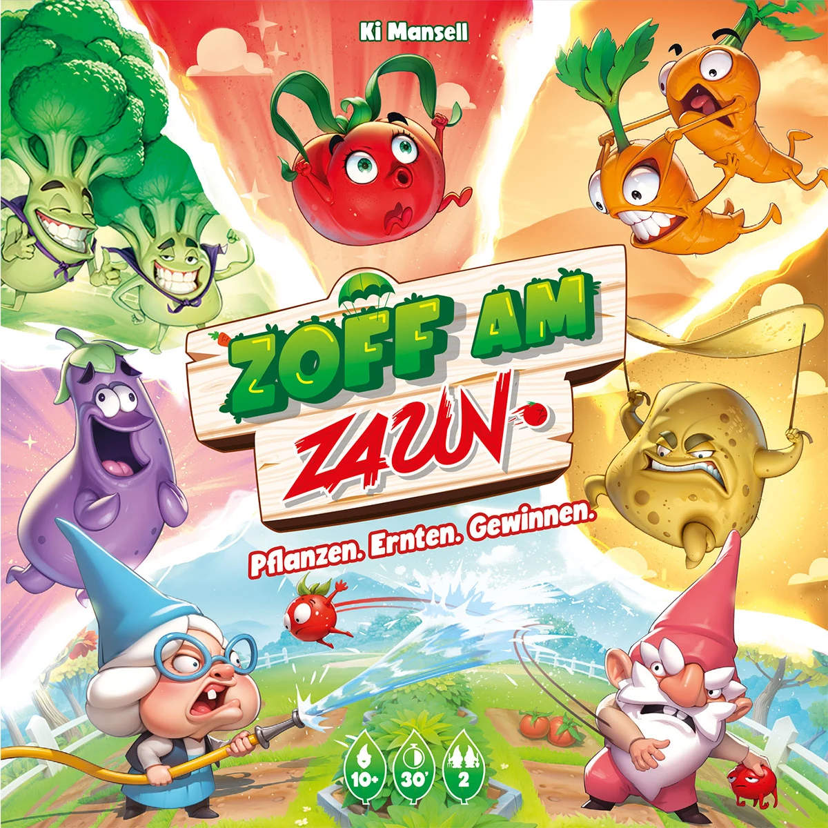 Spielschachtel-Cover von Zoff am Zaun