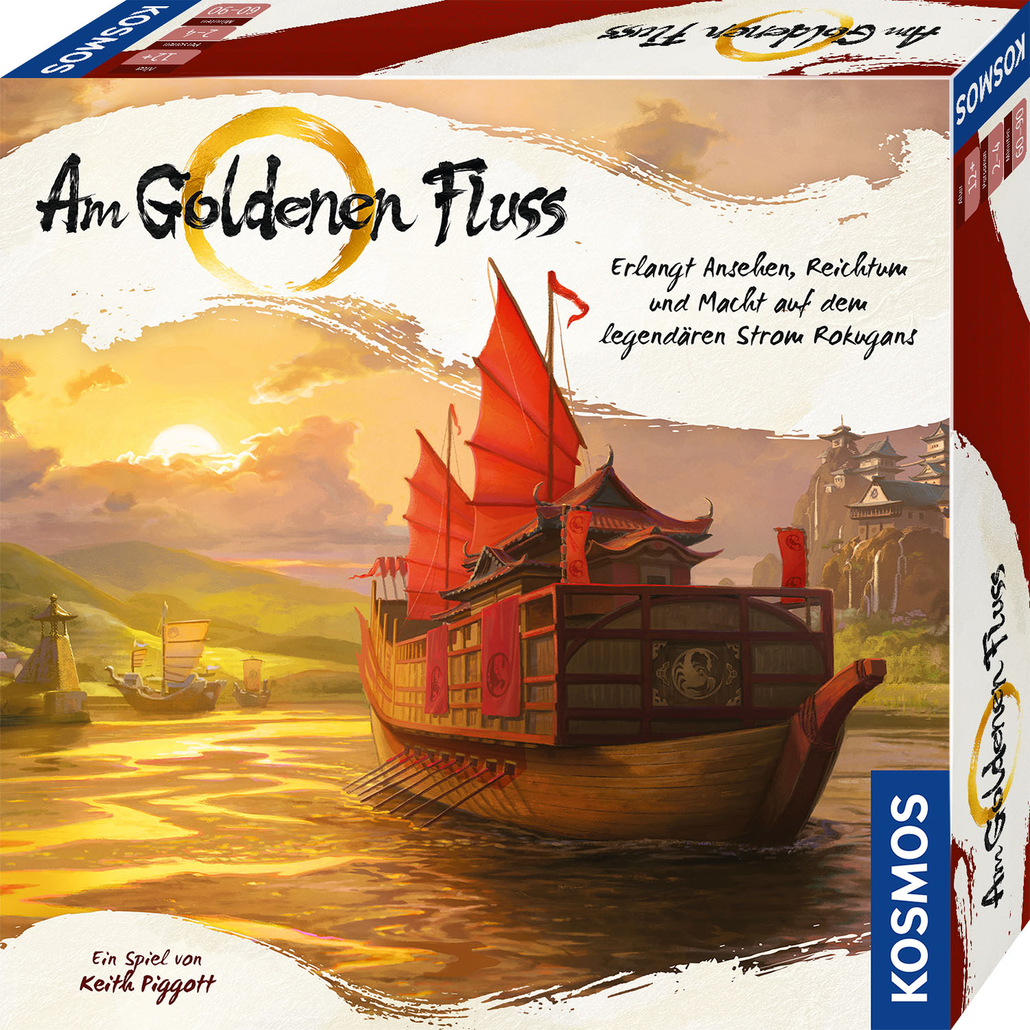 Am Goldenen Fluss Spielschachtel