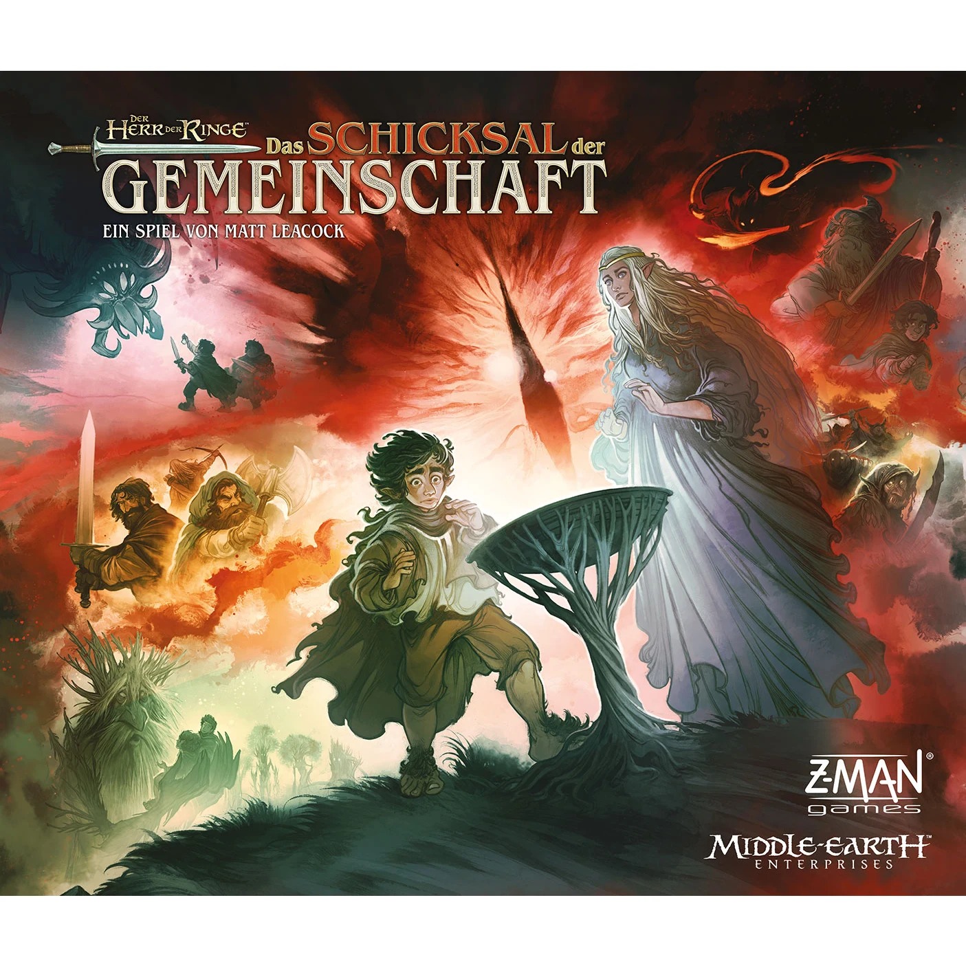 Der Herr der Ringe: Das Schicksal der Gemeinschaft Spielschachtel