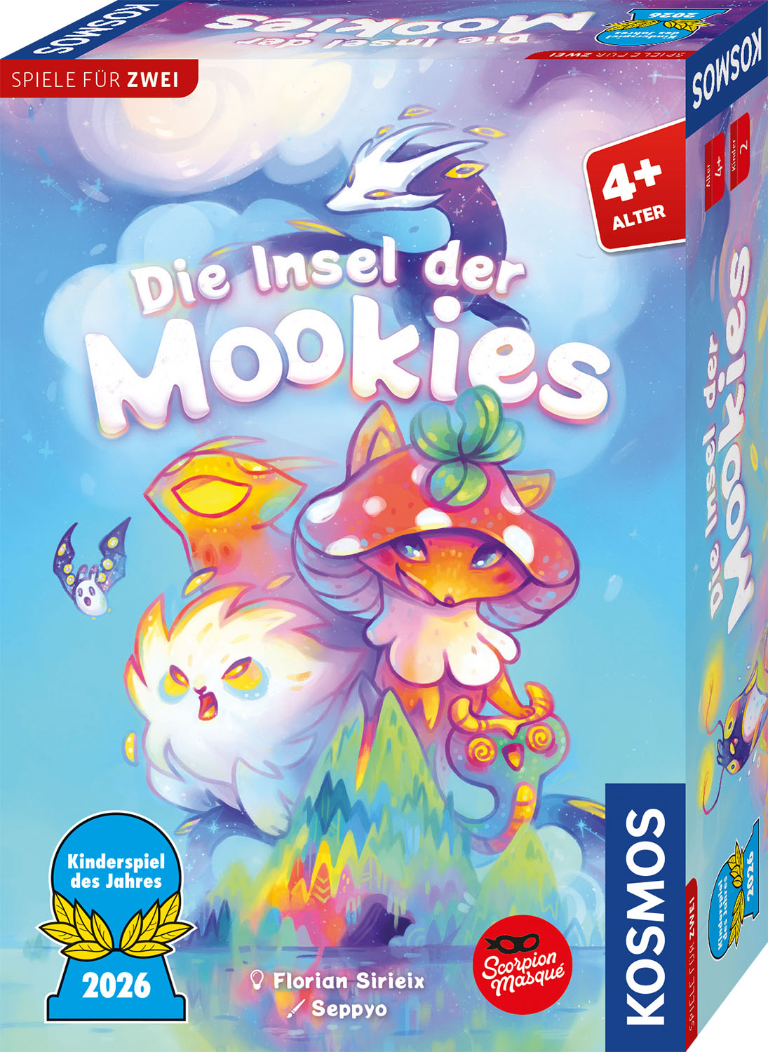 Die Insel der Mookies Spielschachtel