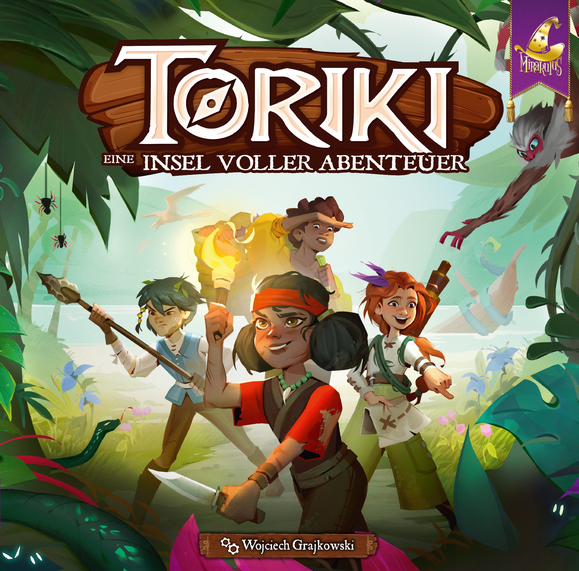 Toriki: Eine Insel voller Abenteuer Spielschachtel