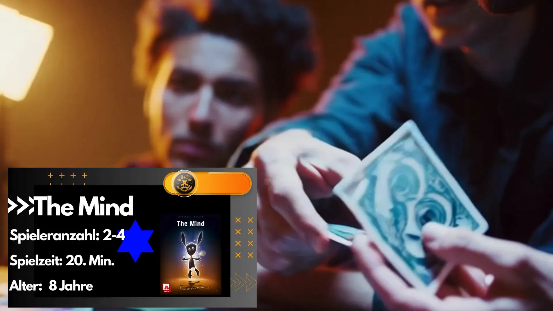 The Mind Karten in Reihenfolge gespielt