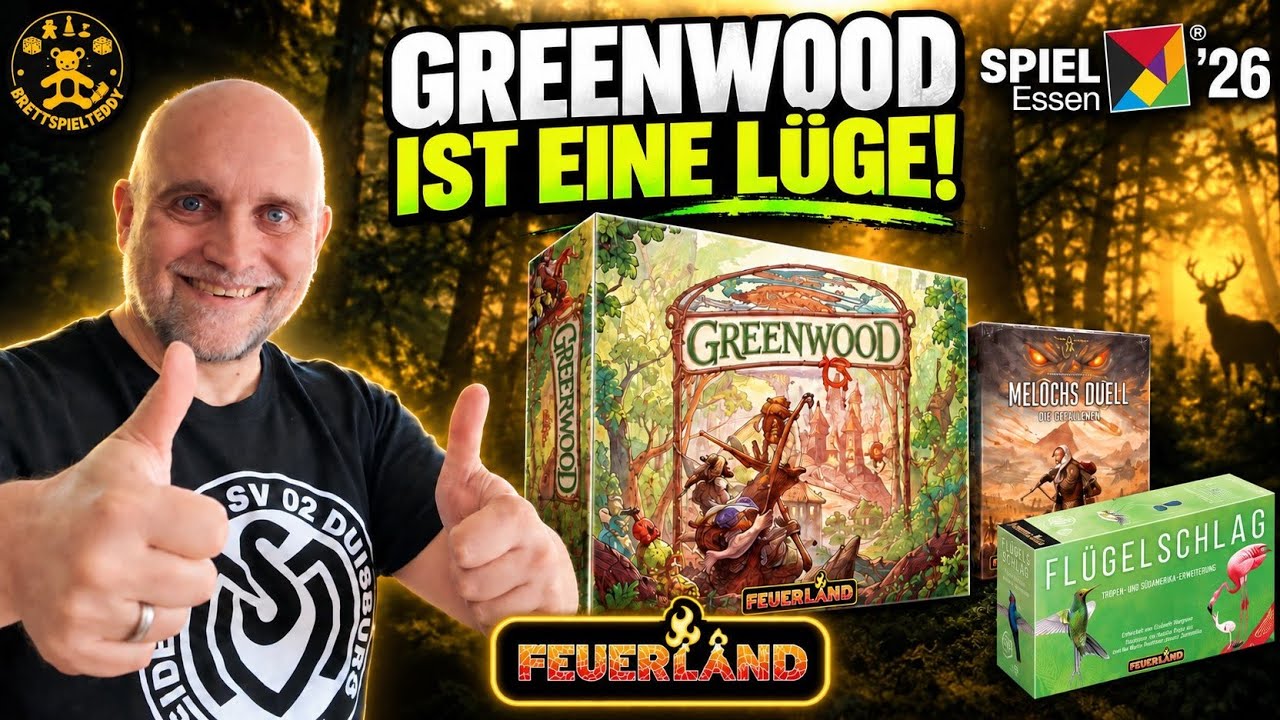 Greenwood von Feuerland Spiele: Erste Einschätzung vor dem Spielen
