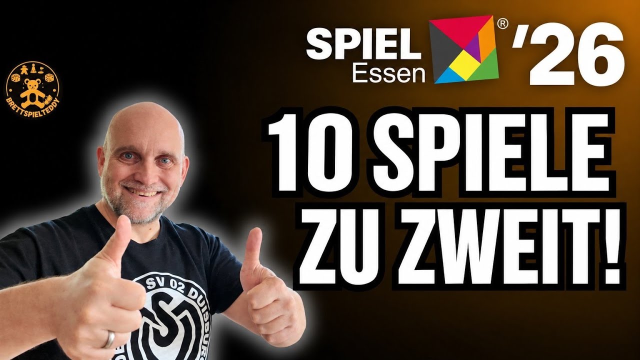 SPIEL 2026: 10 spannende Spiele für 2 Personen, die ich ausprobieren will