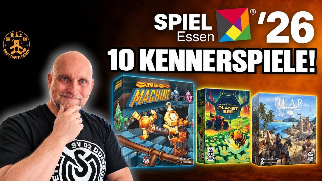 SPIEL Essen 2026: 10 Kennerspiele, die ich ausprobieren will
